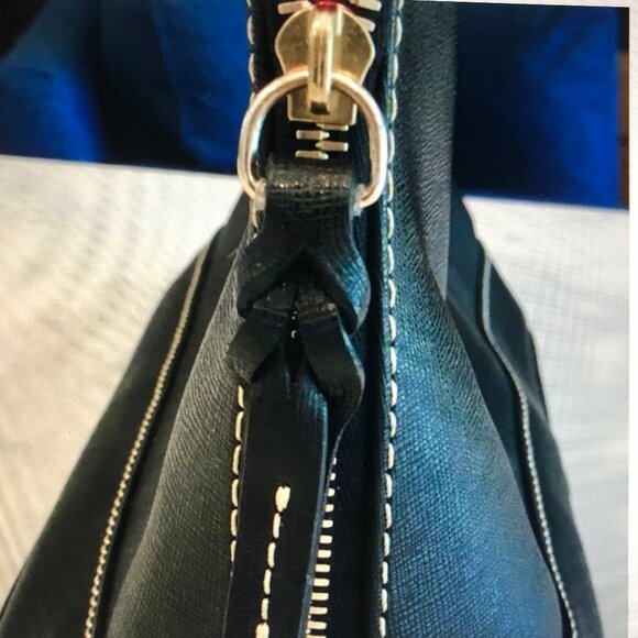 Dooney & Bourke Black Satchel - Picture 2 of 7